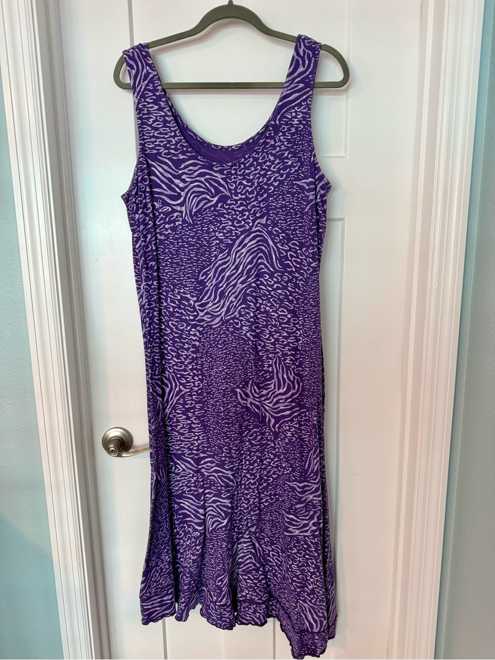 Vintage Fresh Produce Asymmetrical Dress